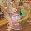 Ciuffo luminoso catena microled Multicolore decorazione natalizie da interno h 200 cm