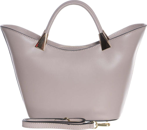 Clara---Borsa-da-Donna-Beige-In-Vera-Pelle