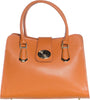 Clara-Bis----Borsa-da-Donna-Arancione-In-Vera-Pelle