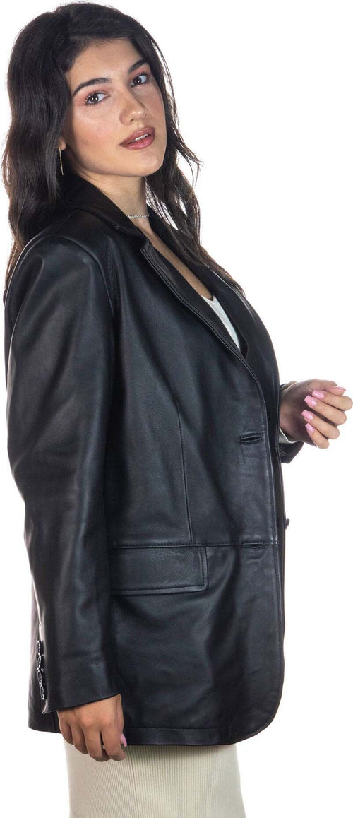 Clarissa---Giacca-Donna-Nero-in-vera-pelle