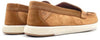 CLARKS Mocassino Uomo Bratton Loafer Dark Tan Nabuk