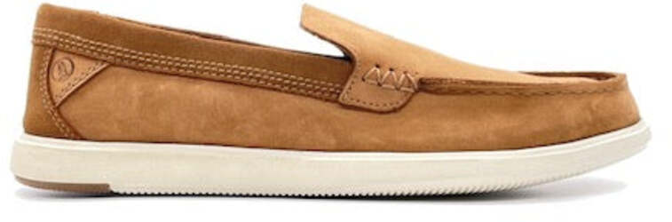 CLARKS Mocassino Uomo Bratton Loafer Dark Tan Nabuk