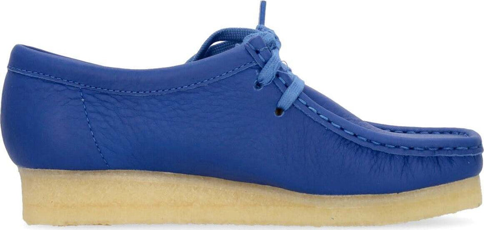 CLARKS-Scarpa-Lifestyle-Donna-W-Wallabee-Bright-Blue-Leather-da-donna