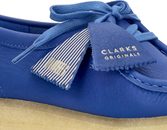 CLARKS-Scarpa-Lifestyle-Donna-W-Wallabee-Bright-Blue-Leather-da-donna