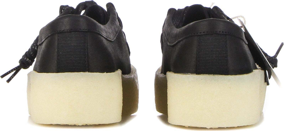 CLARKS-Scarpa-Lifestyle-Donna-W-Wallabee-Cup-Black/nubuck-da-donna