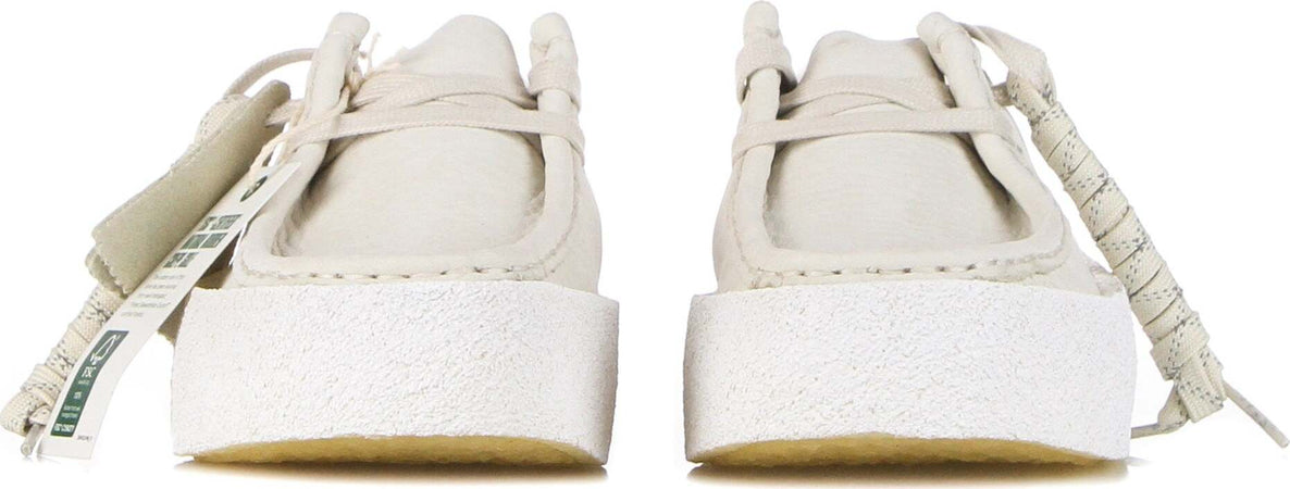 CLARKS-Scarpa-Lifestyle-Donna-W-Wallabee-Cup-White/nubuck-da-donna