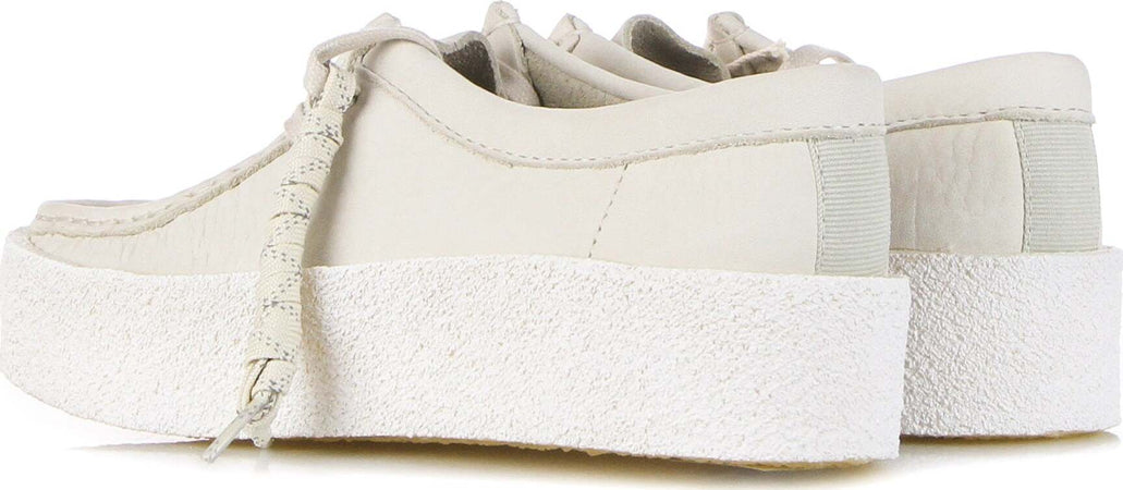 CLARKS-Scarpa-Lifestyle-Donna-W-Wallabee-Cup-White/nubuck-da-donna