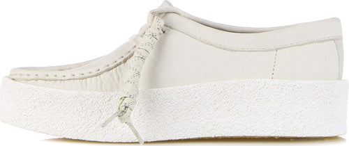 CLARKS-Scarpa-Lifestyle-Donna-W-Wallabee-Cup-White/nubuck-da-donna