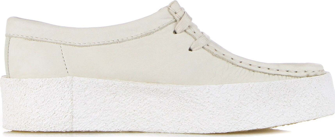 CLARKS-Scarpa-Lifestyle-Donna-W-Wallabee-Cup-White/nubuck-da-donna