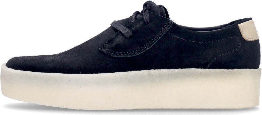 CLARKS-Scarpa-Lifestyle-Uomo-Ashcott-Cup-Black-Suede-da-uomo