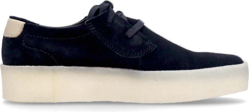 CLARKS-Scarpa-Lifestyle-Uomo-Ashcott-Cup-Black-Suede-da-uomo