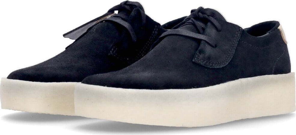 CLARKS-Scarpa-Lifestyle-Uomo-Ashcott-Cup-Black-Suede-da-uomo