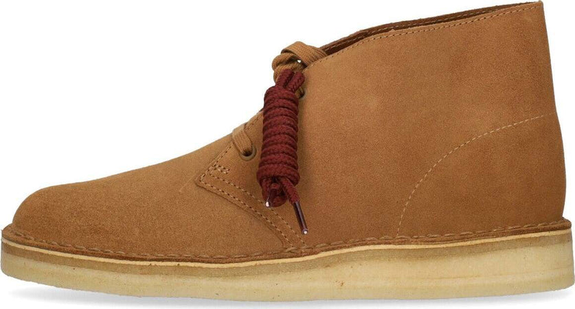 CLARKS-Scarpa-Lifestyle-Uomo-Desert-Coal-Dark-Sand-Suede-da-uomo