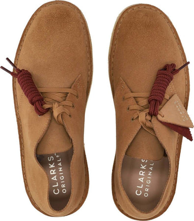 CLARKS-Scarpa-Lifestyle-Uomo-Desert-Coal-Dark-Sand-Suede-da-uomo