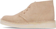 CLARKS-Scarpa-Lifestyle-Uomo-Desert-Coal-Light-Tan-Suede-da-uomo