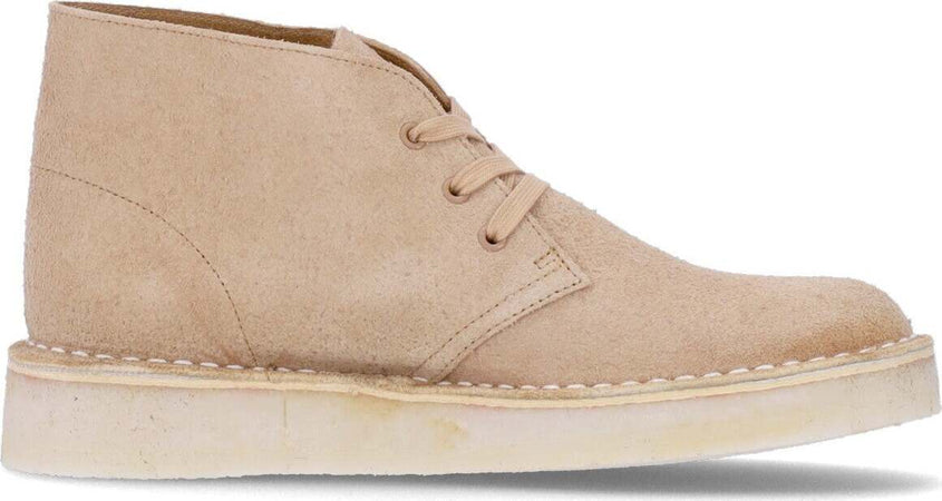 CLARKS-Scarpa-Lifestyle-Uomo-Desert-Coal-Light-Tan-Suede-da-uomo