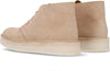CLARKS-Scarpa-Lifestyle-Uomo-Desert-Coal-Light-Tan-Suede-da-uomo