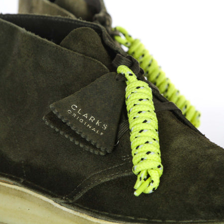 CLARKS-Scarpa-Lifestyle-Uomo-Desert-Coal-Olive-Suede-da-uomo