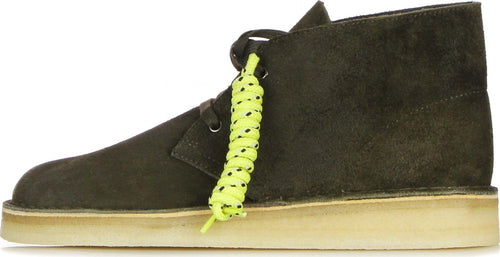 CLARKS-Scarpa-Lifestyle-Uomo-Desert-Coal-Olive-Suede-da-uomo