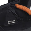 CLARKS-Scarpa-Lifestyle-Uomo-Wallabee-Boot-Black-Suede-da-uomo