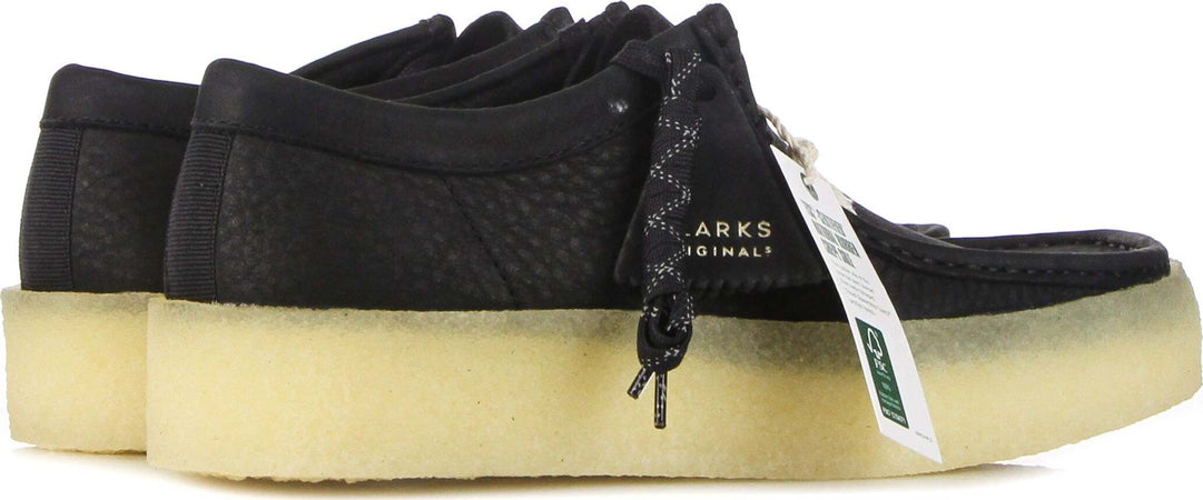 CLARKS-Scarpa-Lifestyle-Uomo-Wallabee-Cup-Black/nubuck-da-uomo