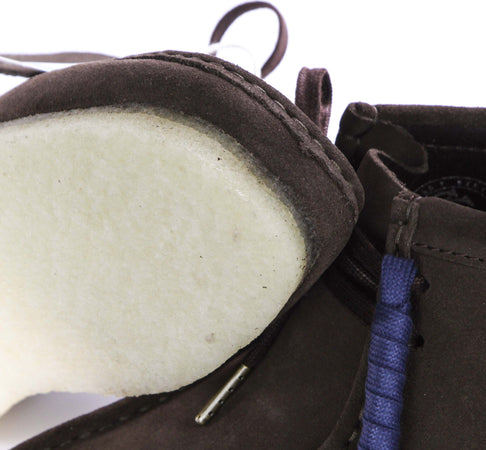 CLARKS-Scarpa-Lifestyle-Uomo-Wallabee-Dark-Brown-Suede-da-uomo