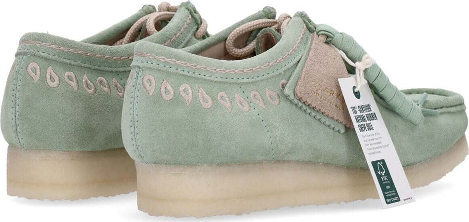 CLARKS-Scarpa-Lifestyle-Uomo-Wallabee-Green-da-uomo