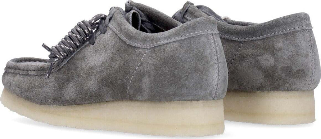 CLARKS-Scarpa-Lifestyle-Uomo-Wallabee-Grey-Suede-da-uomo