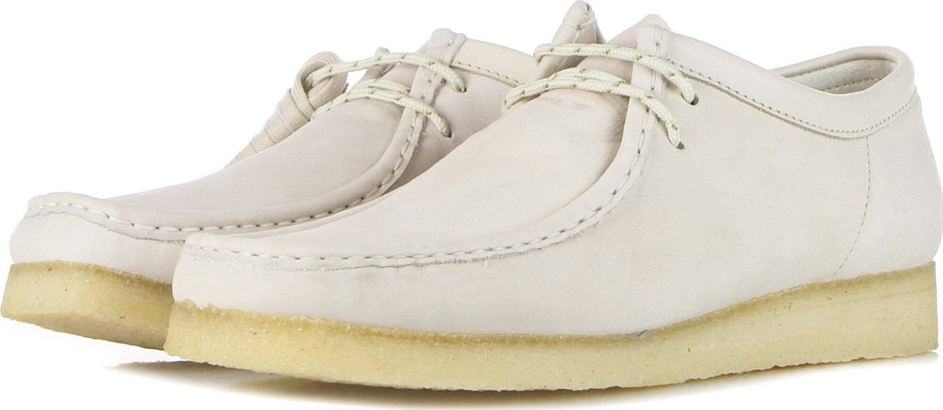 CLARKS-Scarpa-Lifestyle-Uomo-Wallabee-Off-White/nubuck-da-uomo