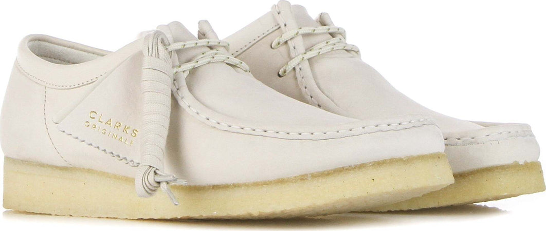 CLARKS-Scarpa-Lifestyle-Uomo-Wallabee-Off-White/nubuck-da-uomo