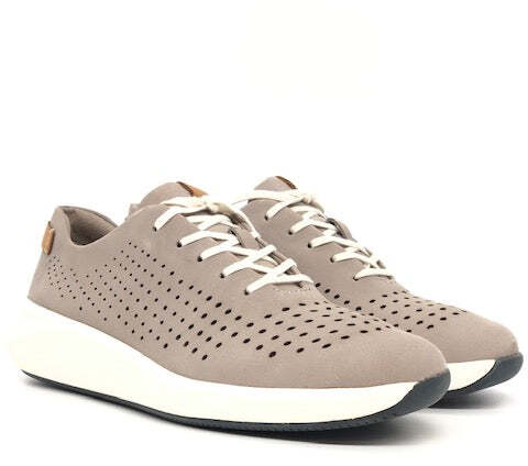 CLARKS Sneaker Donna Rio Tie Stone Nabuk