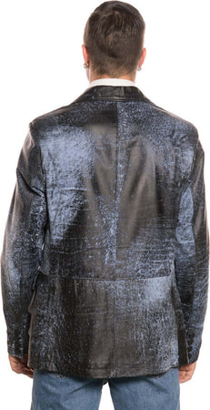Classic---Giacca-Uomo-Blu-Graffiato-in-vera-pelle