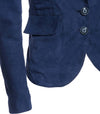 Classic-712---Giacca-Donna-Blu-in-vera-pelle-camoscio
