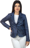 Classic-712---Giacca-Donna-Blu-in-vera-pelle