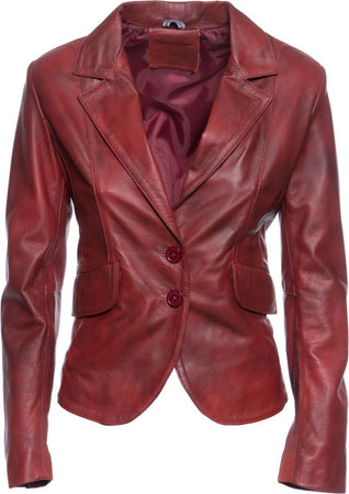 Classic-712---Giacca-Donna-Bordeaux-in-vera-pelle