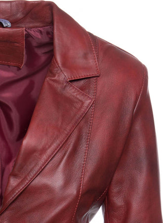 Classic-712---Giacca-Donna-Bordeaux-in-vera-pelle