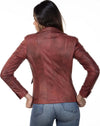 Classic-712---Giacca-Donna-Bordeaux-in-vera-pelle
