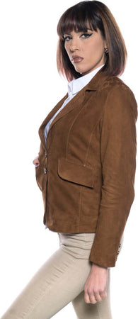 Classic-712---Giacca-Donna-Cuoio-in-vera-pelle-camoscio