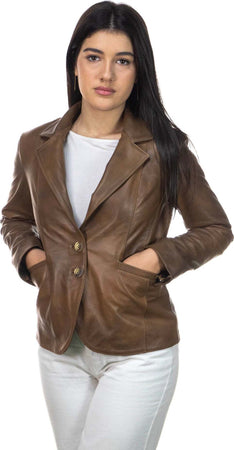 Classic-712---Giacca-Donna-Cuoio-in-vera-pelle
