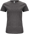 Classic Organic-T Antracite Melange T-Shirt Donna Cotone Biologico Ecosostenibile