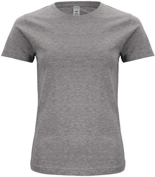 Classic Organic-T Grigio Melange T-Shirt Donna Cotone Biologico Ecosostenibile