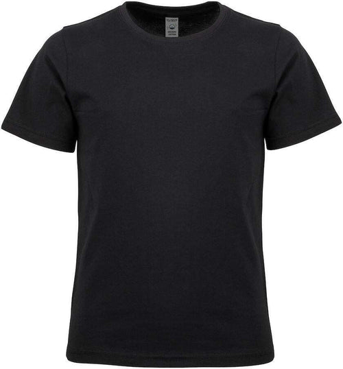 Classic Organic-T Nero T-Shirt Bambino Cotone Biologico Ecosostenibile