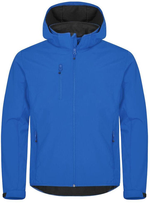 Classic Softshell Royal Azzurro Triplo Strato con Cappuccio