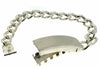 Classico Bracciale Argento Con Centrale