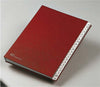 Classificatore alfabetico A-Z - 640E - 24x34 cm - rosso - Fraschini Cancelleria e prodotti per ufficio/Archivio ufficio e accessori per scrivania/Raccoglitori e accessori per raccoglitori/Raccoglitori/Raccoglitori a leva per documenti Eurocartuccia - Pavullo, Commerciovirtuoso.it