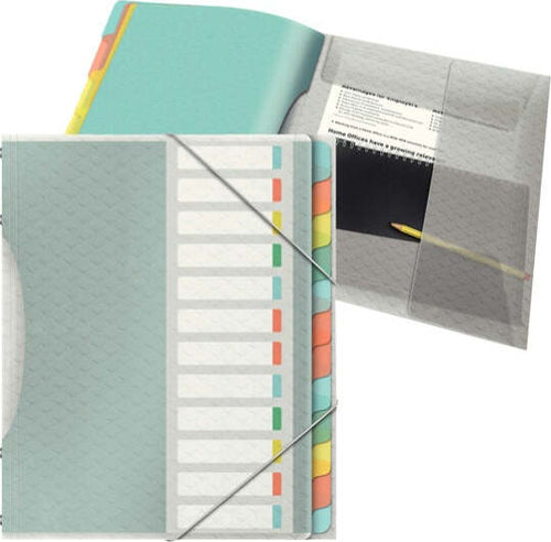 Classificatore colour'lce - 12 divisori - dorso 2 cm - 26 6x32 cm - multicolore - Esselte Cancelleria e prodotti per ufficio/Archivio ufficio e accessori per scrivania/Raccoglitori e accessori per raccoglitori/Raccoglitori/Raccoglitori a leva per documenti Eurocartuccia - Pavullo, Commerciovirtuoso.it