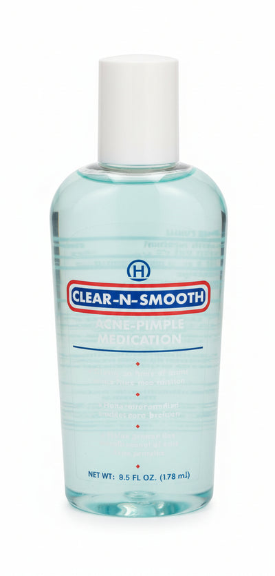 Clear- N -Smooth Acne Pimple Medication 176ml Usa with Salicylic Acid Anti Brufoli Acne Sblocca I Pori