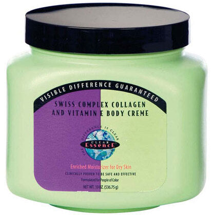 CLEAR ESSENCE SWISS COMPLEX COLLAGE AND VITAMINE E BODY CREME 562ML PAESE DI ORIGINE USA