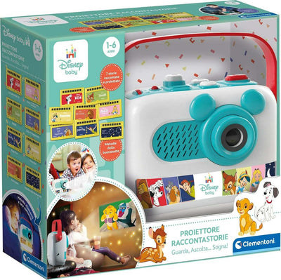 Clementoni---17819---Proiettore-Raccontastorie-Disney-Classic---Storyteller-Disney,-Proiettore-Storie-Bambini-Italiano,-Cantastorie-Con-Proiezione,-Educativo-Elettronico-Parlante,-Bambini-1-Anno