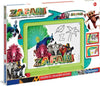 Clementoni - Zafari Lavagna Magnetica Colore Multicolore Verde Gioco Creativo Per Bambini + 3 Stampini Giocattoli Sanitaria Gioia del Bimbo - Villa San Giovanni, Commerciovirtuoso.it
